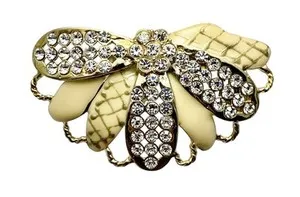 Authentic The Gilded Metamorphosis: Vintage Italian Moth Brooch