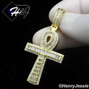 Authentic The Golden Key of Eternity 3D Ankh Pendant