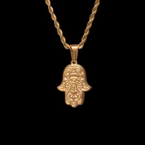 Authentic The Golden Radiance of the Hamsa: Hand of Fatima Sacred Talisman