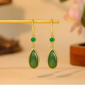 Authentic Verdant Tears of the Sacred Grove Earrings