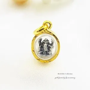 Authentic The Golden Remover of Obstacles: Lord Ganesha Om Talisman