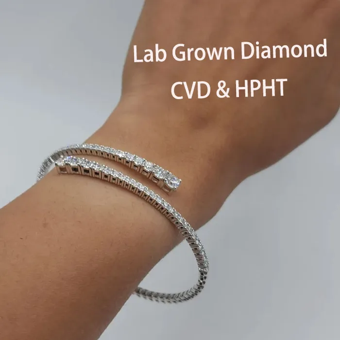 Authentic The Luminous Orbit: A Celestial Bangle of Radiant Symmetry