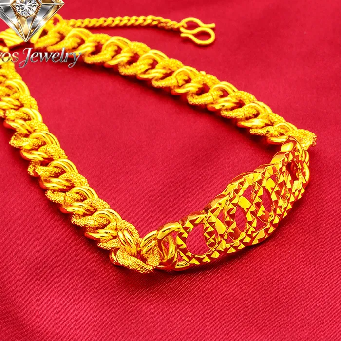Authentic Celestial Constellation AU999 Pure Gold Starry Bracelet