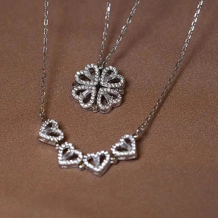 Authentic The Alchemist's Clover Heart Convertible Talisman