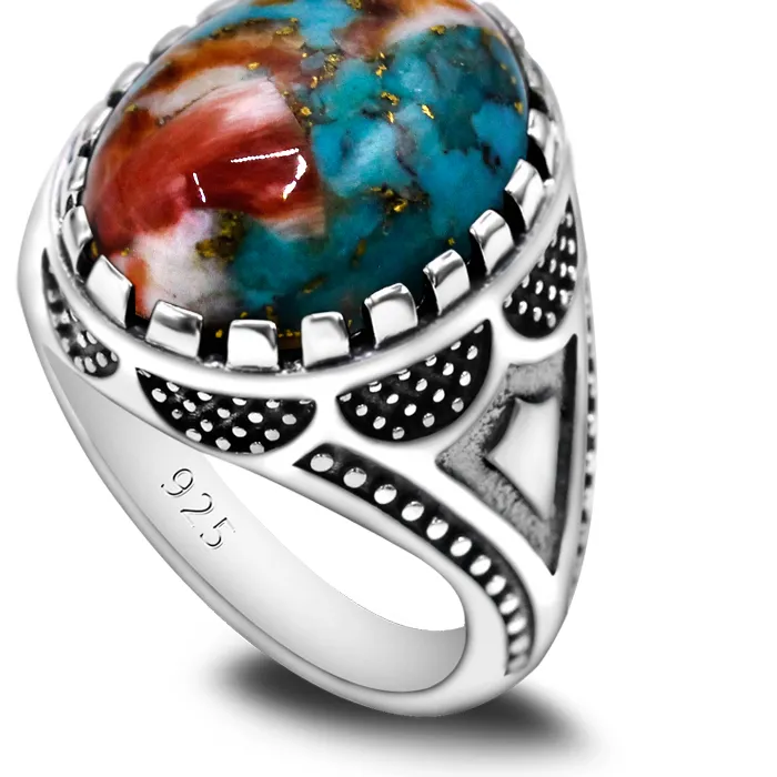 Authentic The Celestial Oyster Turquoise Talisman of Anatolian Craft