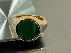 Authentic The Mayamar Malachite Signet: A Vessel of Verdant Protection