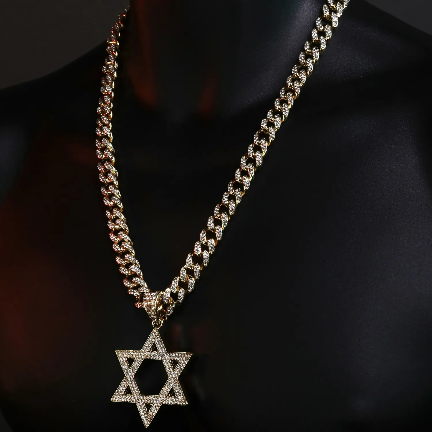 Authentic The Celestial Hexagram: Radiant Gold-Plated Shield of Harmony