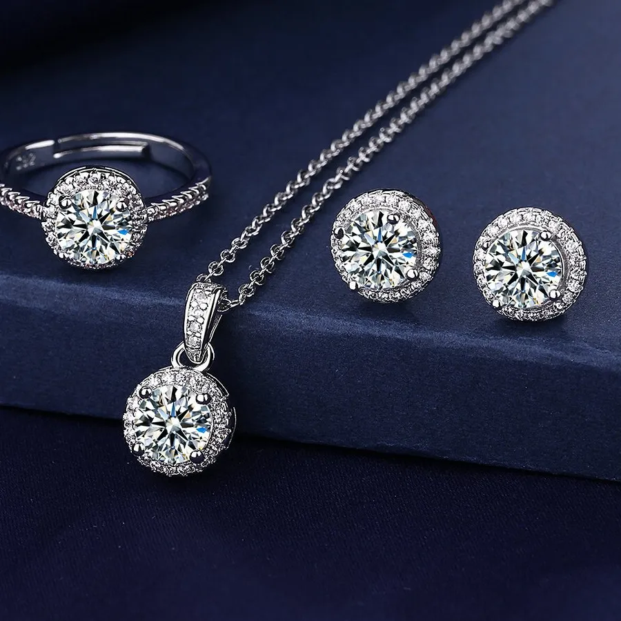 Authentic The Celestial Radiance Bridal Trinity Set