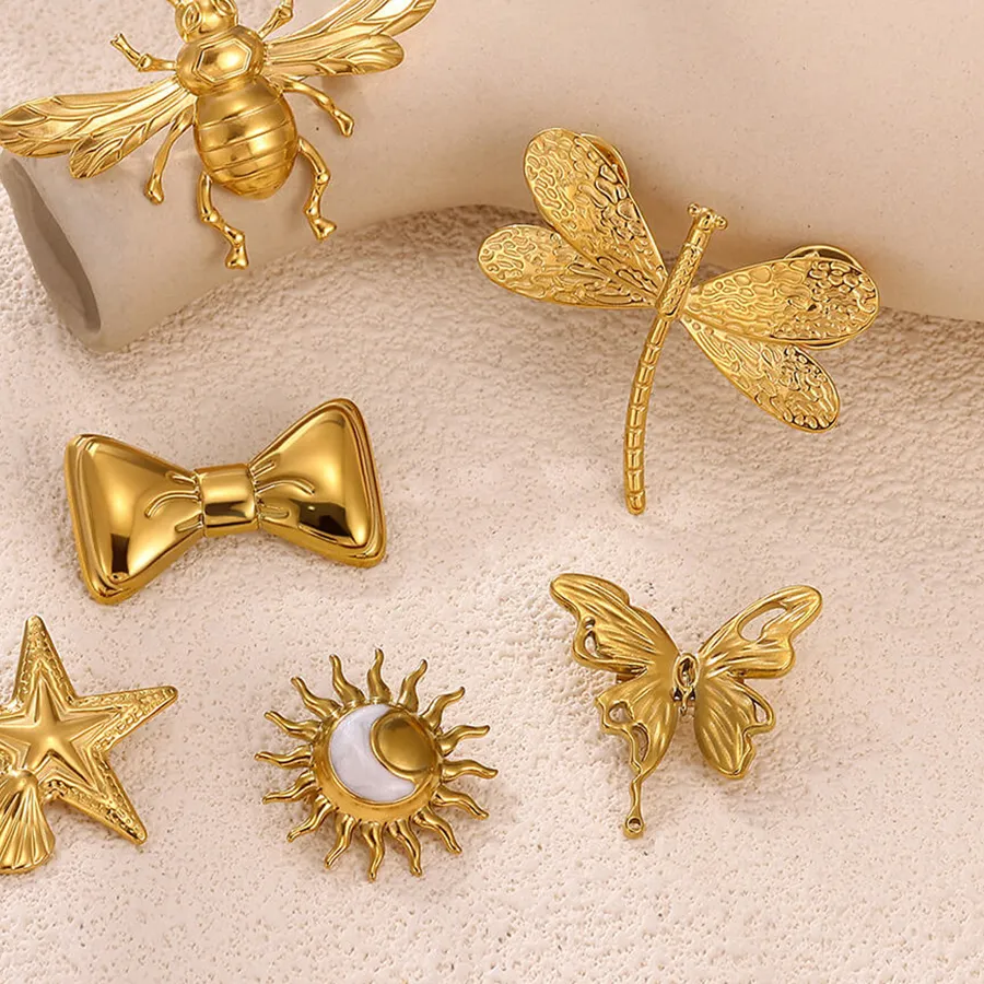Authentic The Gilded Weaver of Celestial Harmony Brooch
