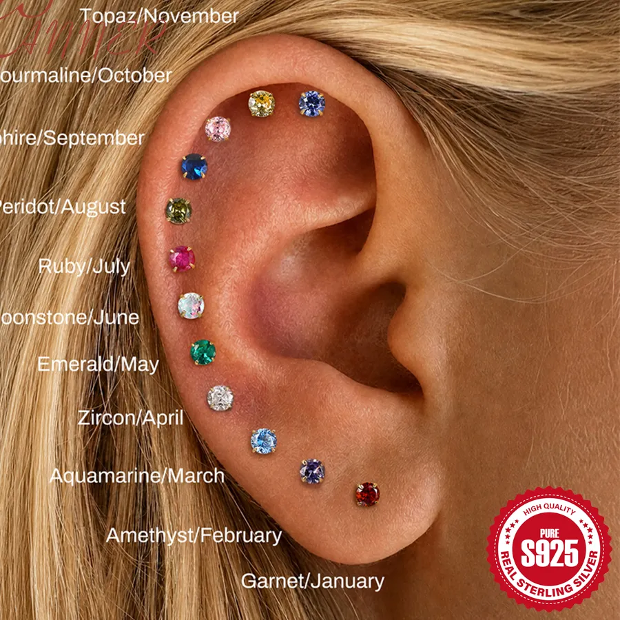 Authentic Celestial Wheel Nostril Stud of the Twelve Moons
