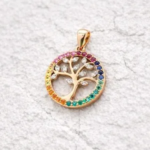 Authentic The Celestial Arbor: Gilded Tree of Life Talisman