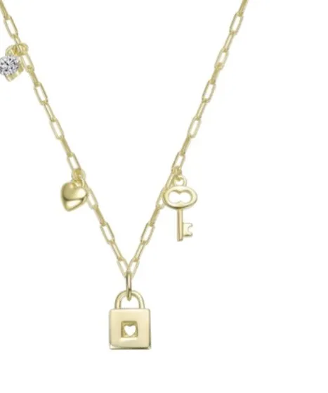 Authentic The Golden Lock and Key Sanctuary Amulet