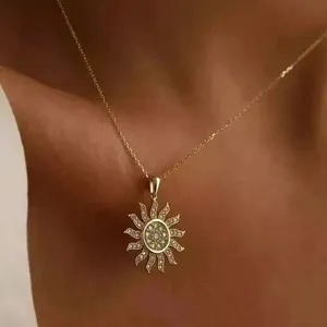 Authentic Radiant Solar Amulet Encased in 14K Gold Plating
