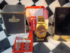 Authentic The Gilded Chronos: Nixon Limited Edition Sovereign Timepiece