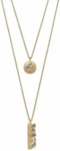 Authentic Celestial Radiance: The Double-Strand Polki Light Weaver