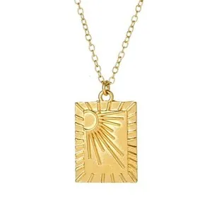 Authentic MAYAMAR 24K Gold Plated Choice of Motif Pendant w/ 16"+2" Chain