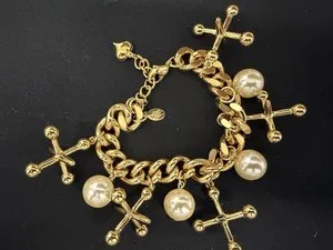 Authentic The Infinite Embrace: Golden XOXO Talisman Bracelet