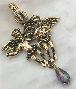 Authentic The Whispering Dual Pixie Golden Talisman