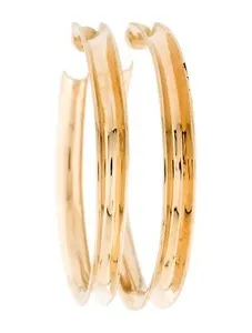 Authentic Celestial Orbs: The Golden Reverse Hoop Talismans