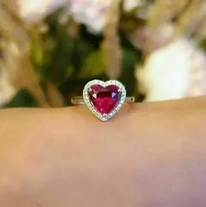 Authentic The Ethereal Heart of Eternal Devotion: Radiating Pink Ruby Talisman