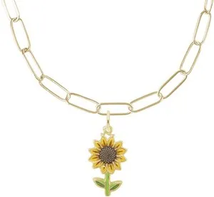 Authentic Radiant Solar Blossom Gold-Plated Sterling Silver Talisman