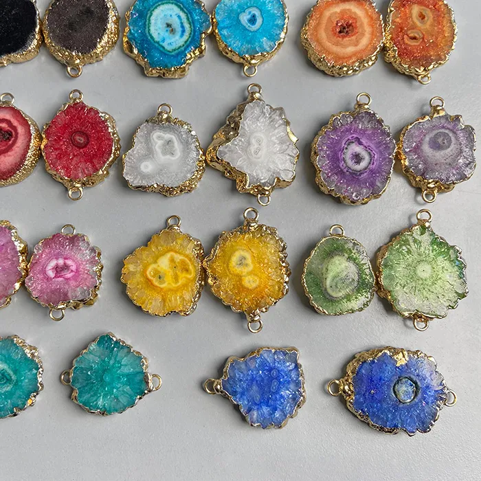 Authentic Cosmic Druzy Agate: Gateway Amulets