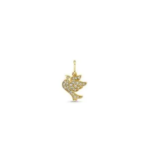 Authentic The Celestial Messenger: Gilded Dove of Peace and Harmony
