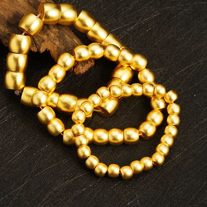Authentic Golden Dragon's Embrace: Matte Prosperity Strand
