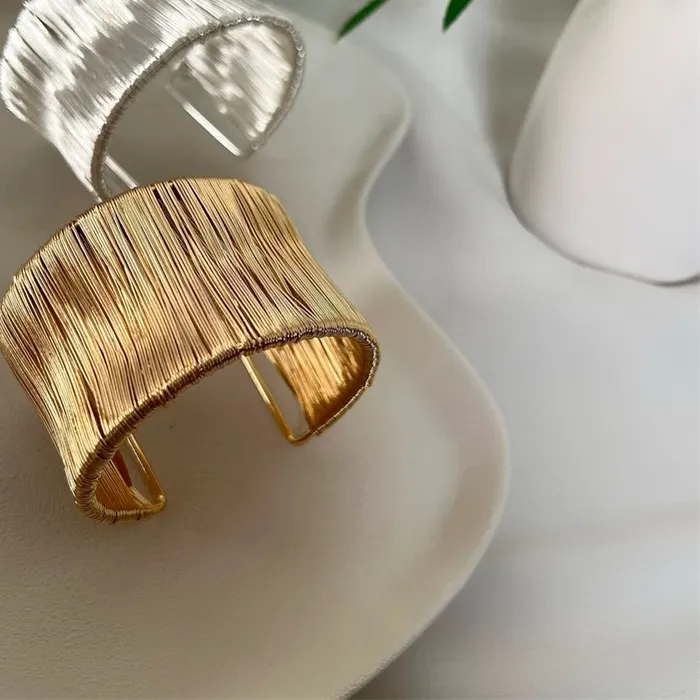 Authentic The Golden Wire Rebellion Cuff