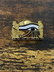 Authentic The Solar Eye: 1976 Egyptian Revival Horus Amulet