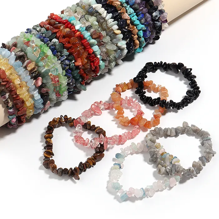 Authentic The Prismatic Current Crystal Quartz Chakra Alignment Bracelet