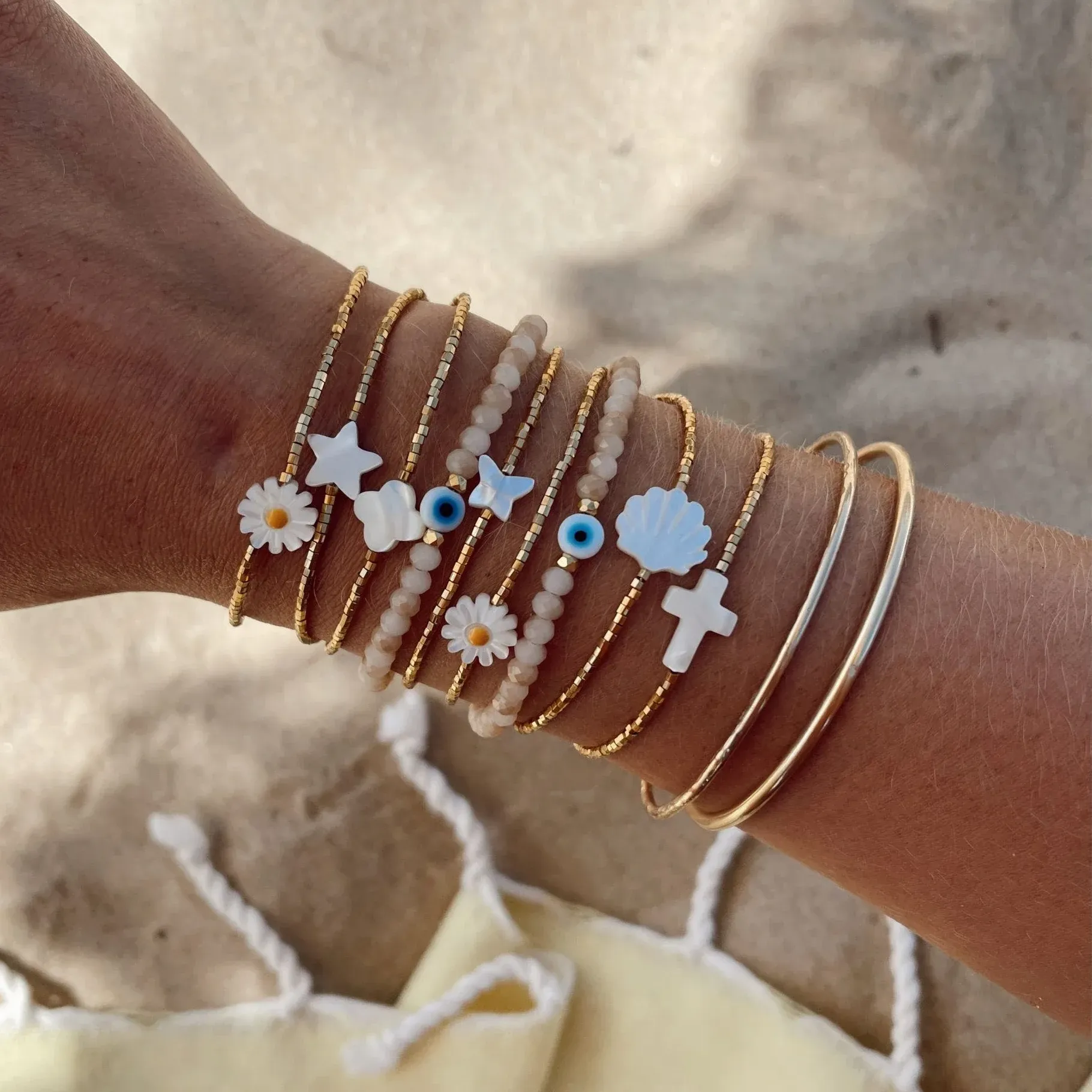 Authentic Amulet of the Watchful Eye: Golden Protection Bracelet