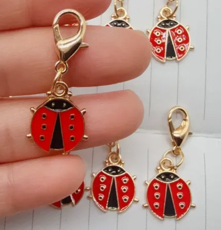 Authentic Sacred Seven-Spotted Ladybug Talismans of Fortune