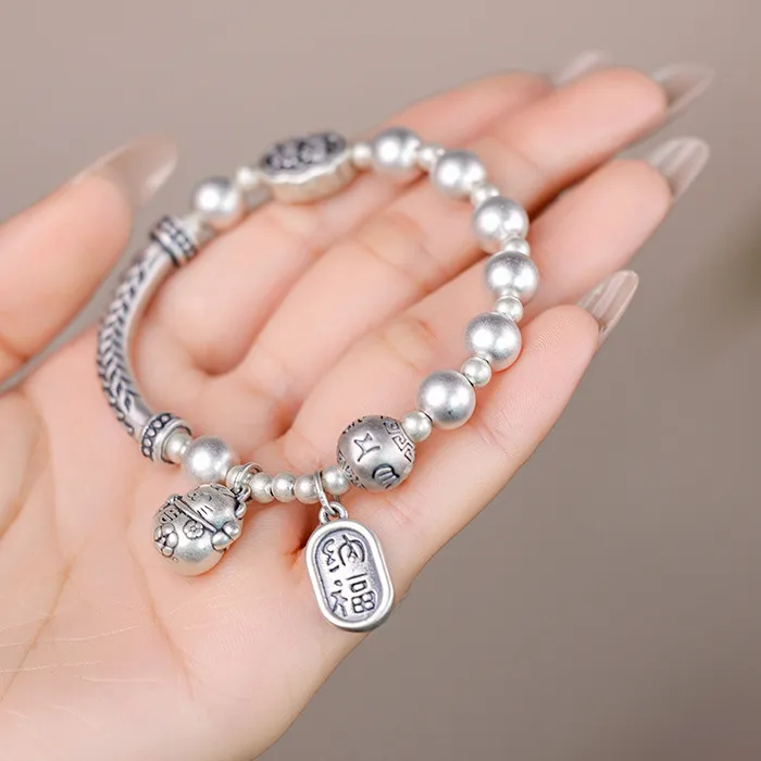 Authentic The Celestial Beckoning: Sterling Silver Talisman of Abundance