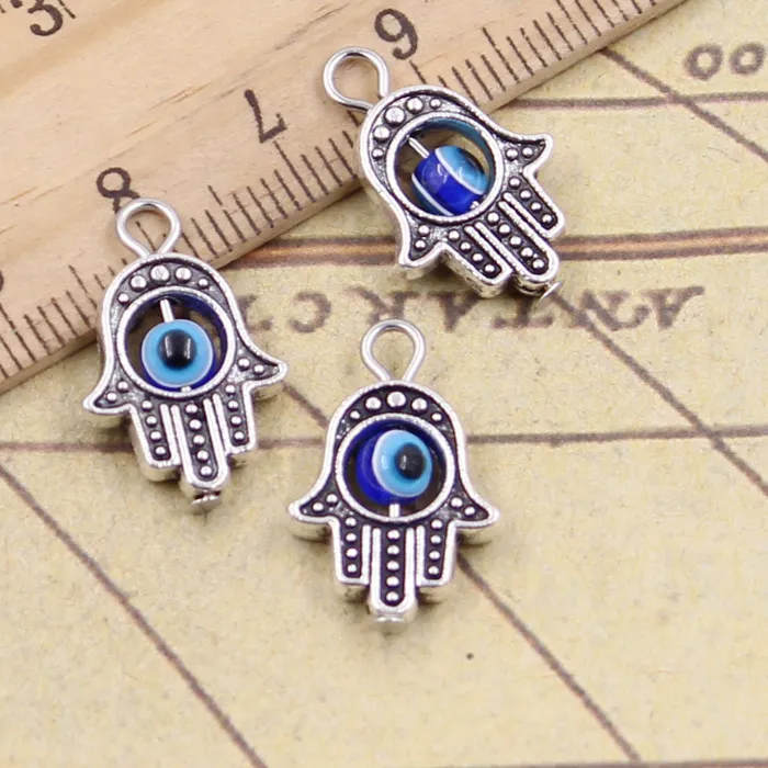 Authentic Sanctuary of the Guardian Palm: 15 Hamsa Hand & Evil Eye Talismans