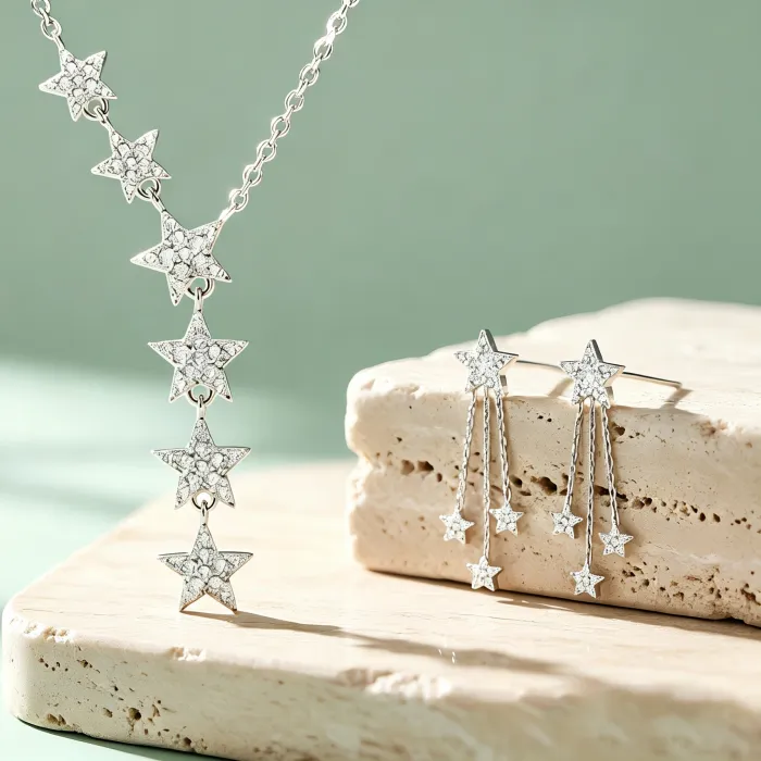 Authentic Celestial Embrace The Star- Touched Amulet