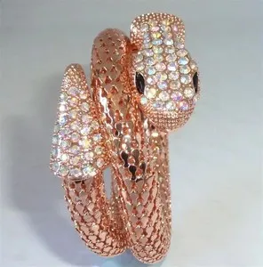 Authentic The Gilded Serpent Sanctuary Rose Gold Crystal Bangle