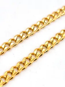 Authentic Golden Sigil Of The Smith A 3.5Mm Cuban Chain For The Modern Alchemist