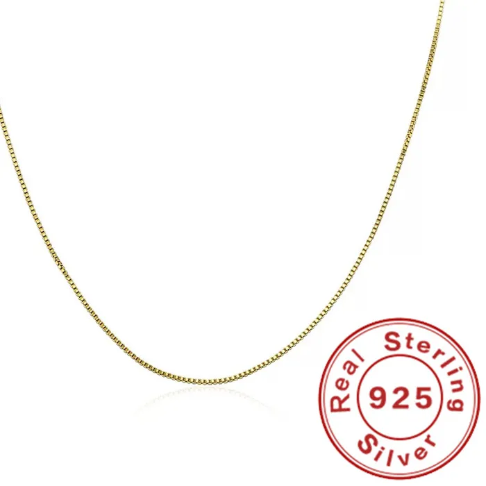 Authentic Celestial Covenant: Gold-Plated Sterling Silver Engagement Chain