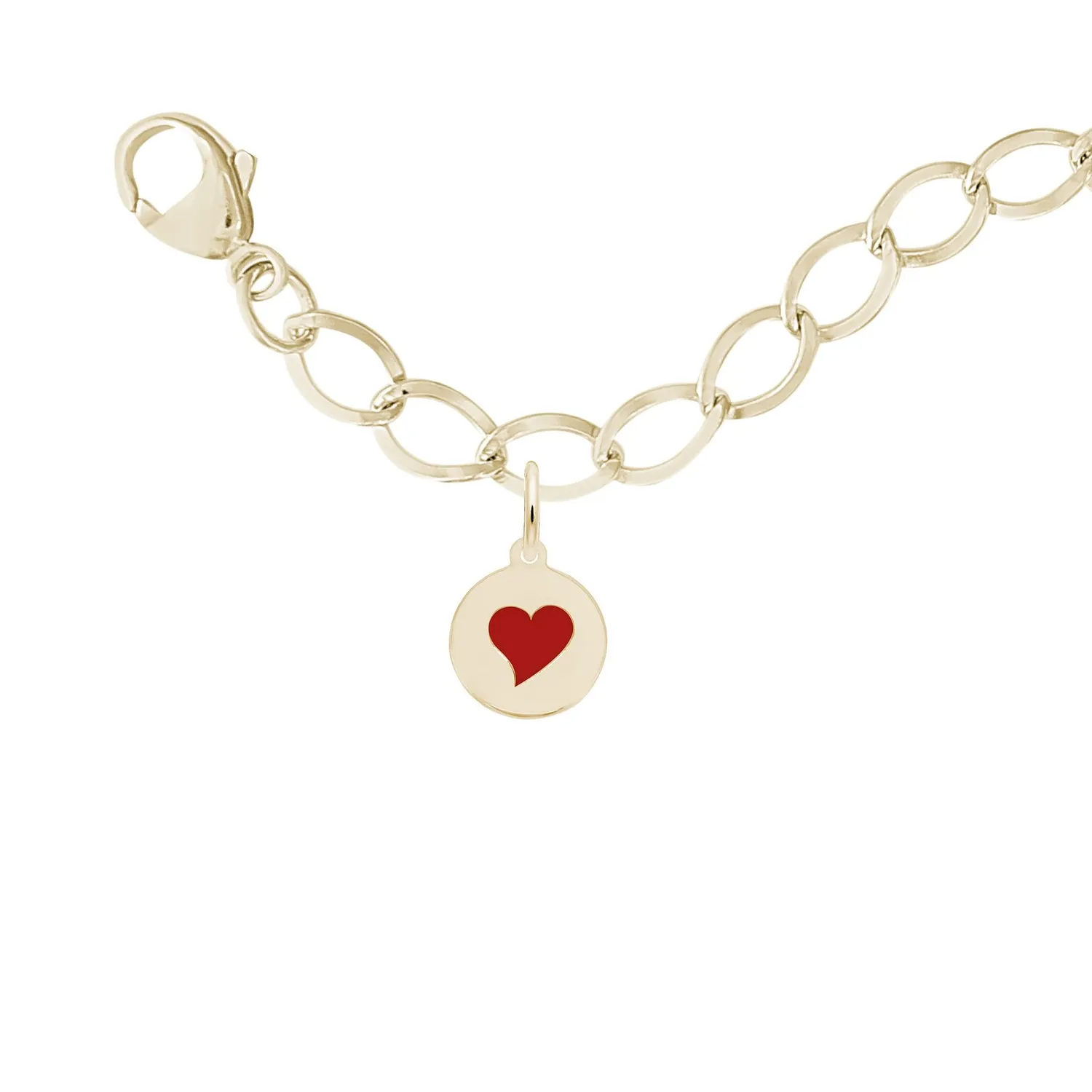 Authentic Whispers Of The Ruby Heart A Gold- Plated Talisman Of Devotion