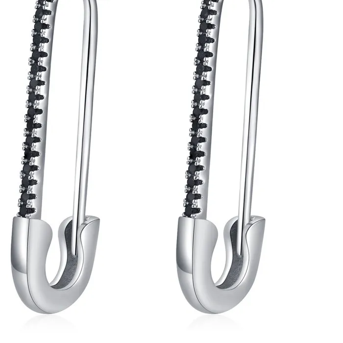 Authentic Eclipsed Aether Hoop Earrings Of Shadowed Spinel