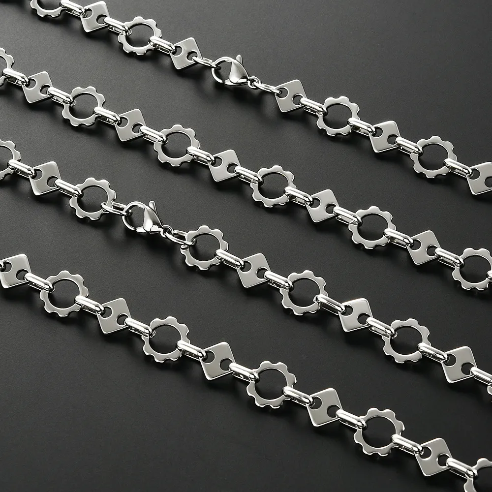 Authentic Eternal Circle Handcrafted 10Mm Cable Chain For Sacred Talisman Crafting