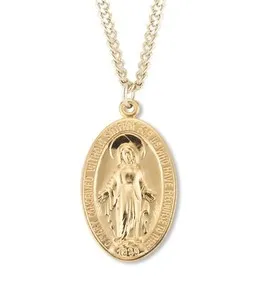 Authentic Miraculous Mary Talisman Pendant Necklace