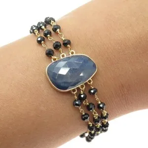 Authentic Celestial Twilight Sphere Bracelet A Triune Gem Amulet Bathed In Golden Light