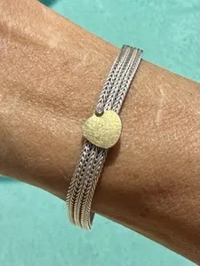 Authentic The Eternal Braided Talisman A Handcrafted Gold- Plated Guardian Of Light