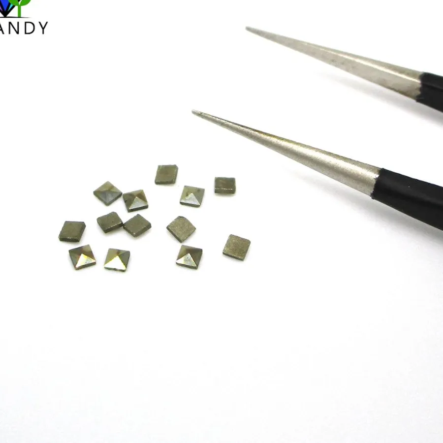 Authentic Factory Pirce Marcasite Beads High Temperature Resistance 1.2- 2.0Mm Square Shape Marcasites Stone For Jewelry