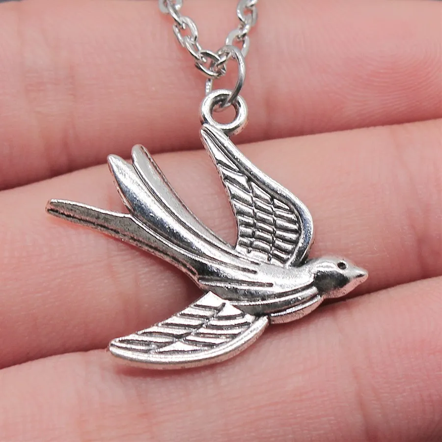 Authentic Pendant Of The Silver Swallow A Talisman Of Return, Loyalty, And Boundless Horizons