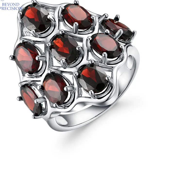 Authentic Vessel Of The Garnet Heart A Sterling Silver Talisman Awakened With Earth's Crimson Soul