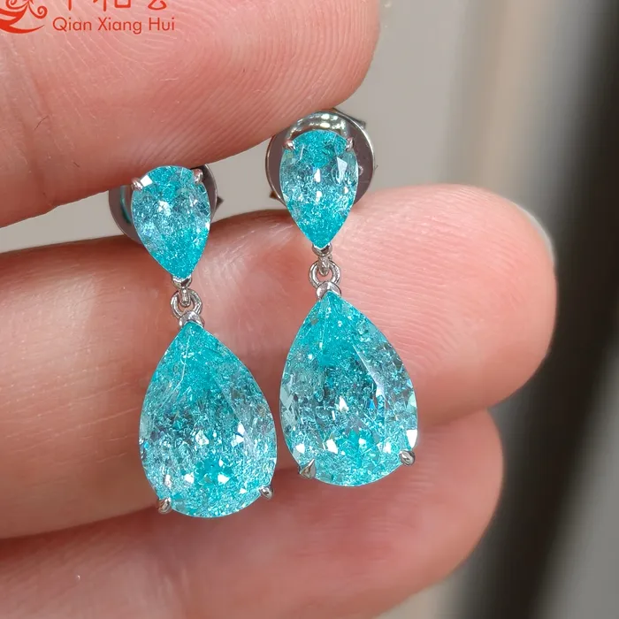 Authentic Mystic's Embrace The Enchanted Paraiba Tourmaline Earrings