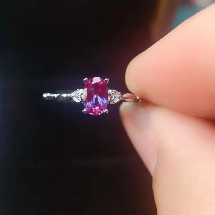 Authentic Stone Of Radiant Clarity The Alexandrite Spirit Ring